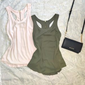 Express racer back cami lot